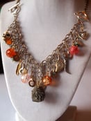 Image of 3-in-1 Charm Necklace - Pyrite Delight
