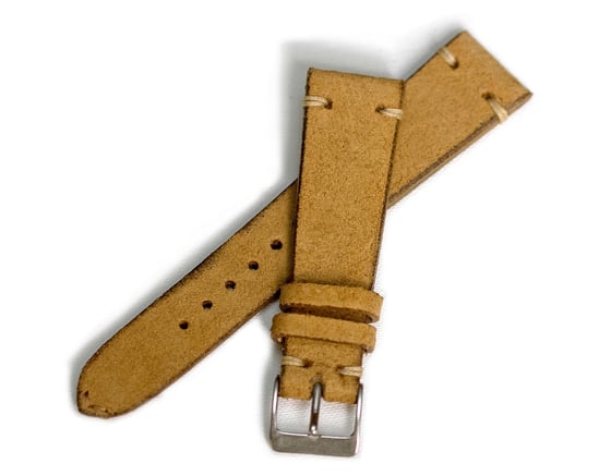 Image of Camel distressed leather