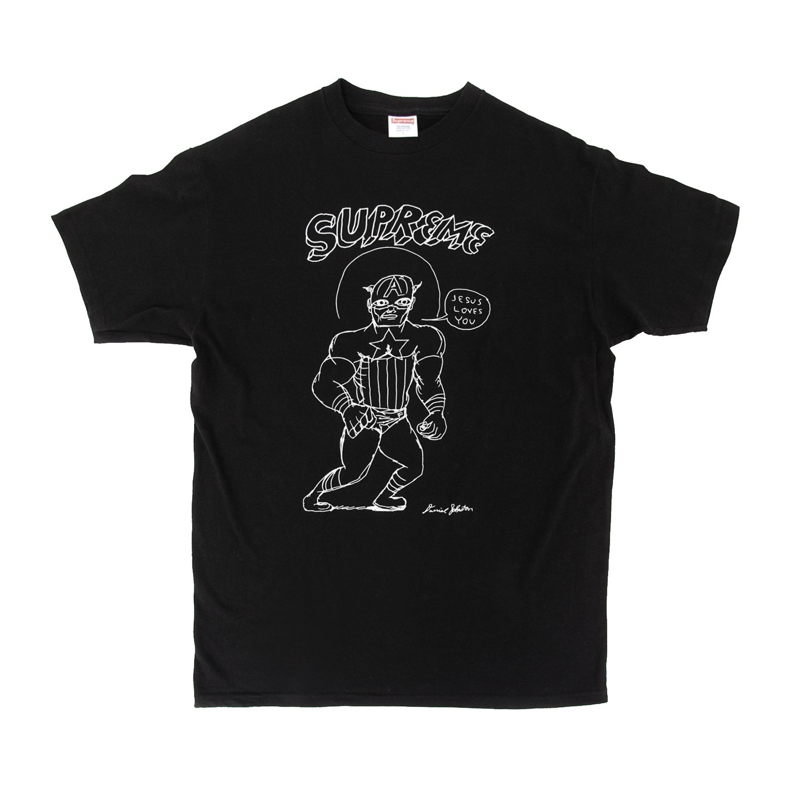 supreme daniel johnston tee