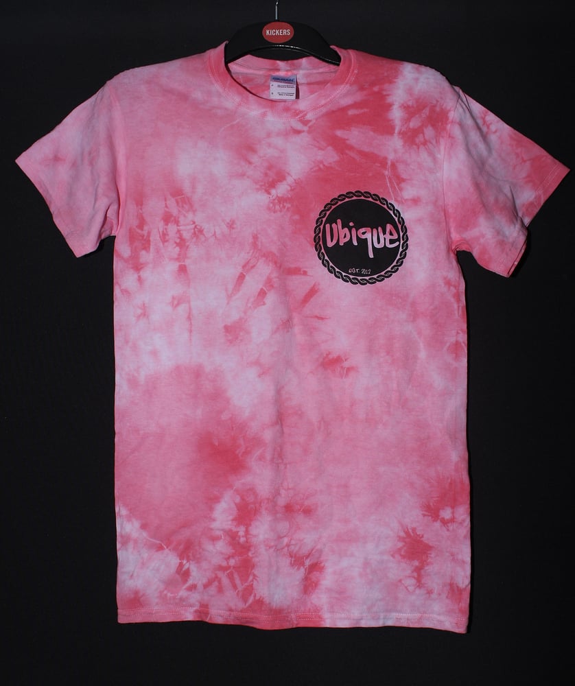 Image of Red Tie Dye T shirt