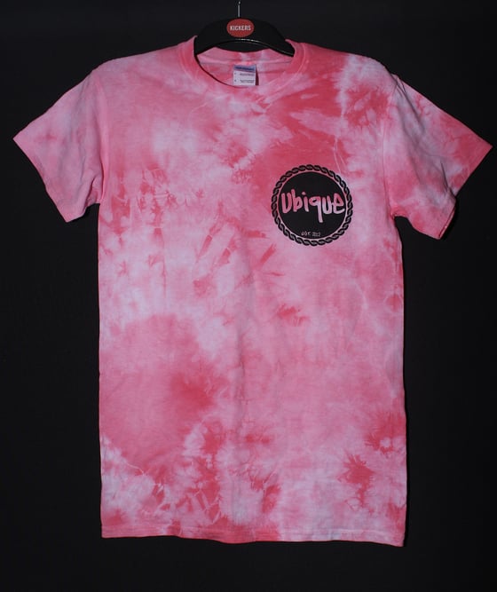 Image of Red Tie Dye T shirt