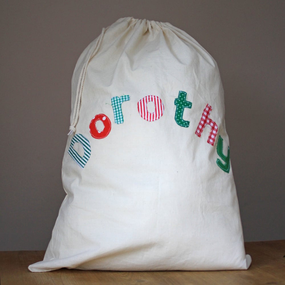 Image of Personalised Santa Sack