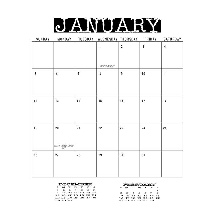 Image of A Buttload of Months 2014 Wall Calendar