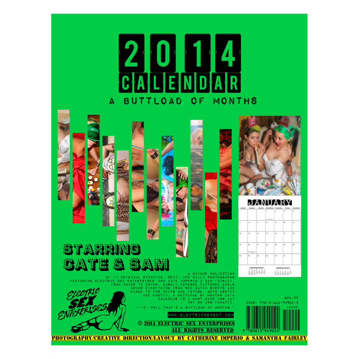 Image of A Buttload of Months 2014 Wall Calendar
