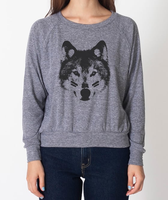 Image of Wolf Child Raglan Sweatshirt
