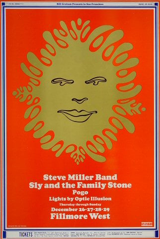 Image of Steve Miller Band • Original Screen Print