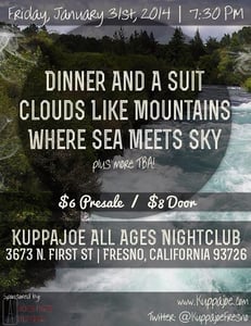 Image of Clouds Like Mountains @ KUPPAJOE 1/31
