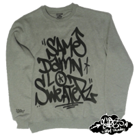 Image 4 of ((SIKA x Mr MET)) "SAME DAMN LO SWEATER" (super don quality/street fit)