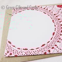 Image 3 of 10 'Doily' Note Cards, 100% Recycled Paper