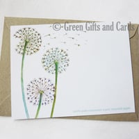 Image 2 of 10 'Dandelion' Note Cards, 100% Recycled