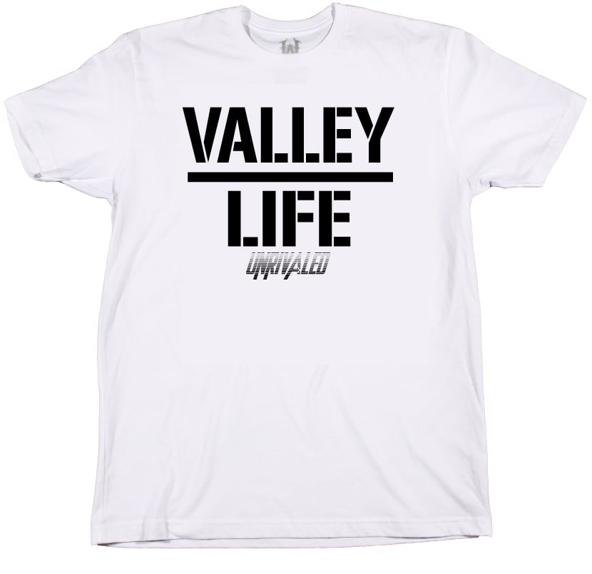 Image of Valley Life Tee - White/Black