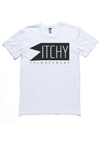 Image of ITCHY 'Dotlight' logo tee