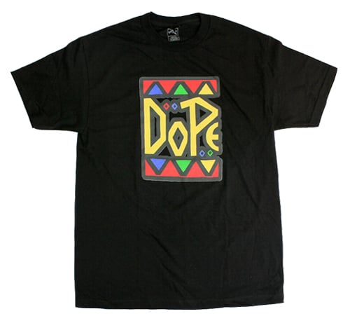 Image of Do The Dope Thing T-shirt - White/Black