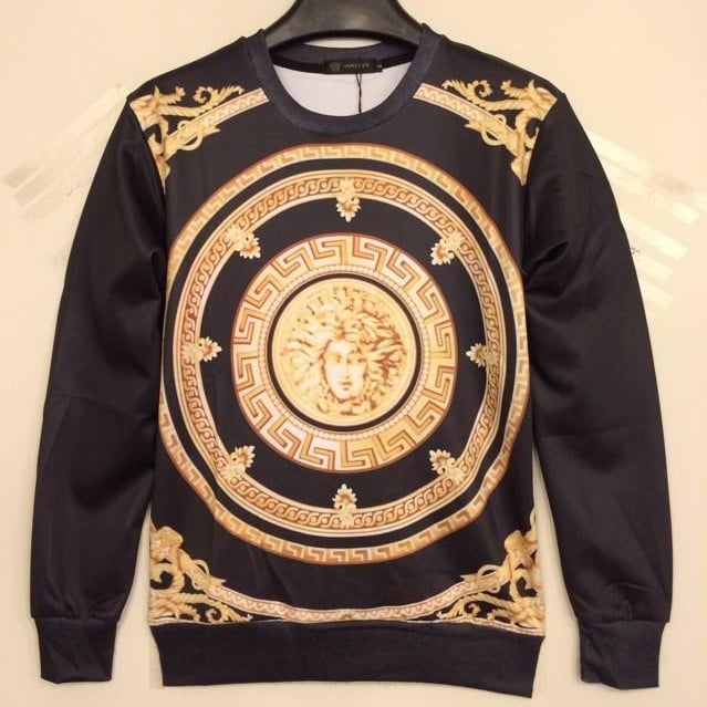 Versace medusa outlet head sweatshirt