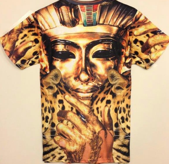 Image of pharaoh head crew neck 