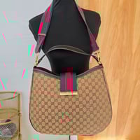 Image 1 of *New* Brown Canvas 2 Style Bag