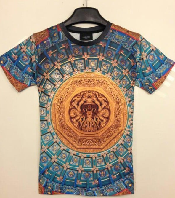 Image of 3-D art crew neck 