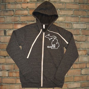 Image of Glove Love Unisex Full Zip Hoodie