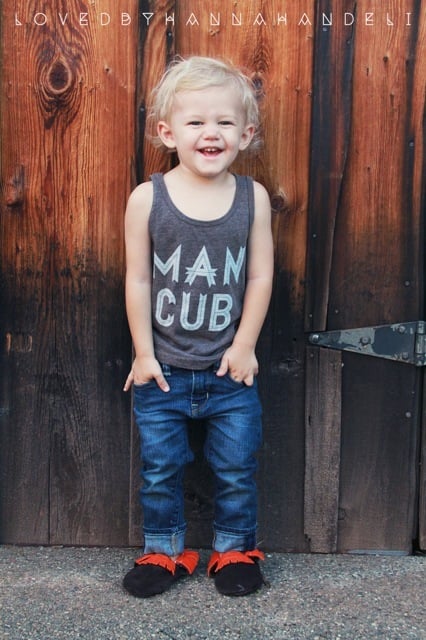 Image of Toddler "Man Cub" Tank