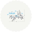 Cute Owl on Branch with Custom Name Wall Decal