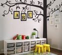 Big Full Photo Frame Tree Wall Decal Sticker for Wall Corner 