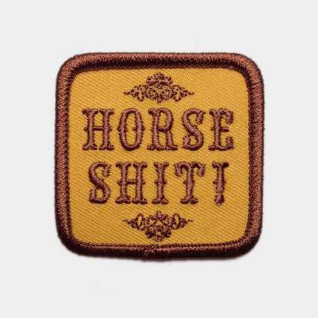 Image of "Horse Shit!" Patch