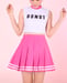 GFD PInk Cheerleading Skirt | Glitters For Dinner