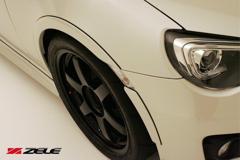 Image of Zele Performance Over Fender Trim Front and Rear BRZ
