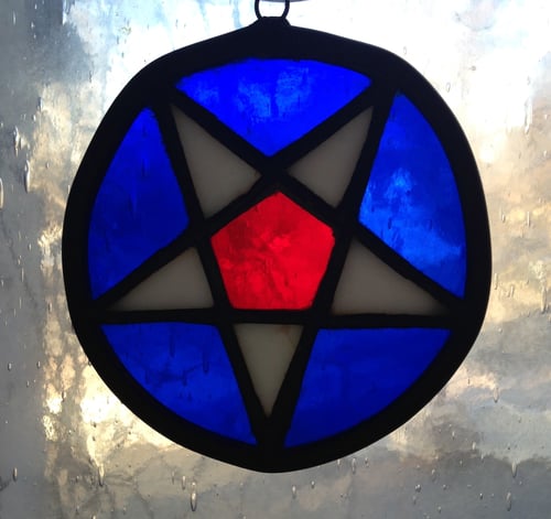 Image of Nauvoo Star-stained glass