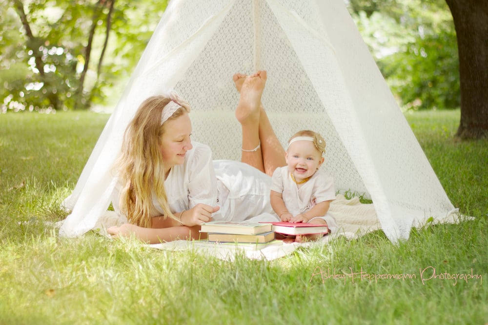 Image of Teepee with 6 foot poles