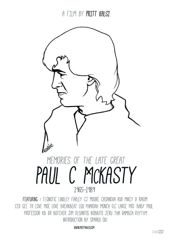 Image of Paul C Movie Poster Limited Edition