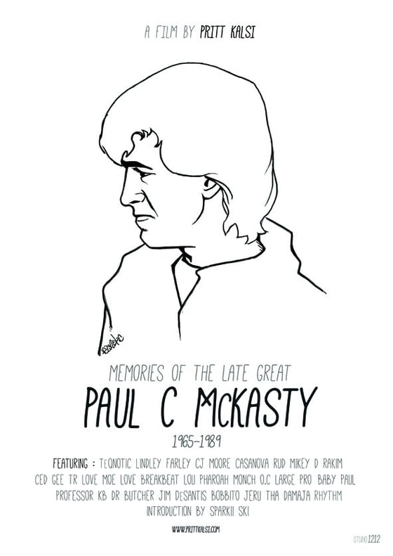 Image of Paul C Movie Poster Limited Edition