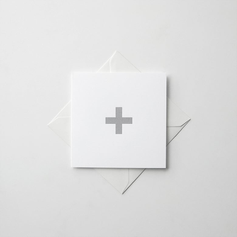 Image of + [plus symbol] card