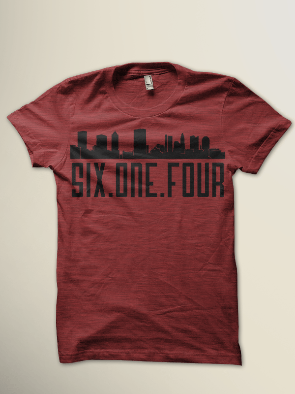 Image of Six.One.Four Skyline Vintage Tee