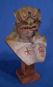 Image of Jordu Schell's Demon Dog resin bust
