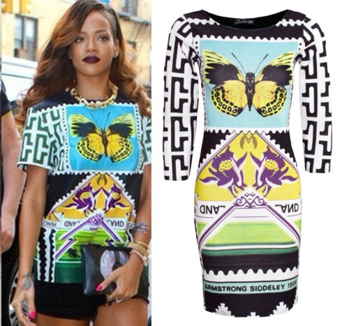 Image of Rihanna Aztec Dress