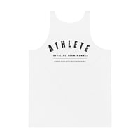Image 1 of Athlete (Black on White) - Tank Top
