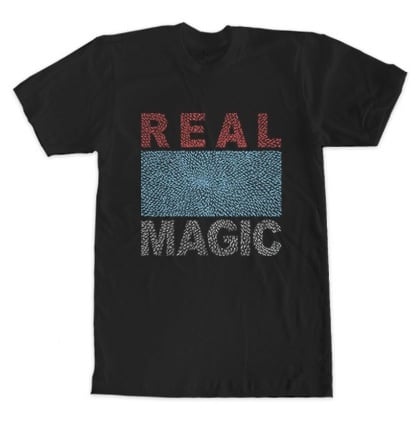 Image of Real Magic Web Black Tee
