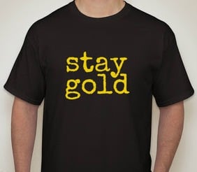 Image of Stay Gold Unisex T - Pre-Order