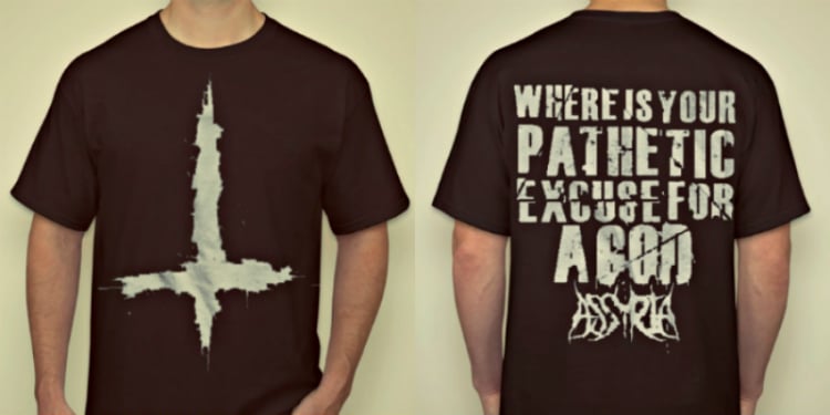 Image of Assyria - Godless Tee! With Free Digital Download of Godless!