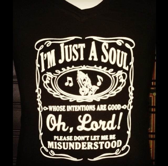 Image of "IM JUST A SOUL"