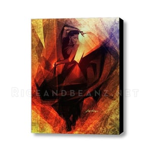 Image of Day 2 of Flamenco February. Original & prints.