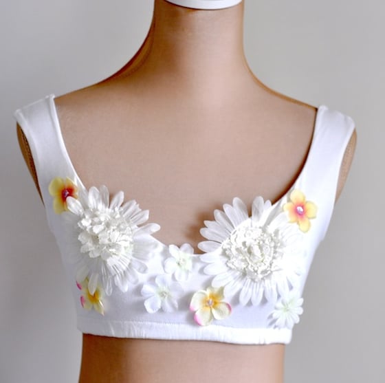 Image of White Crop Top