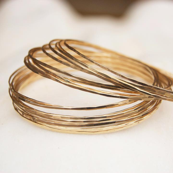 Image of Gold Light bangles