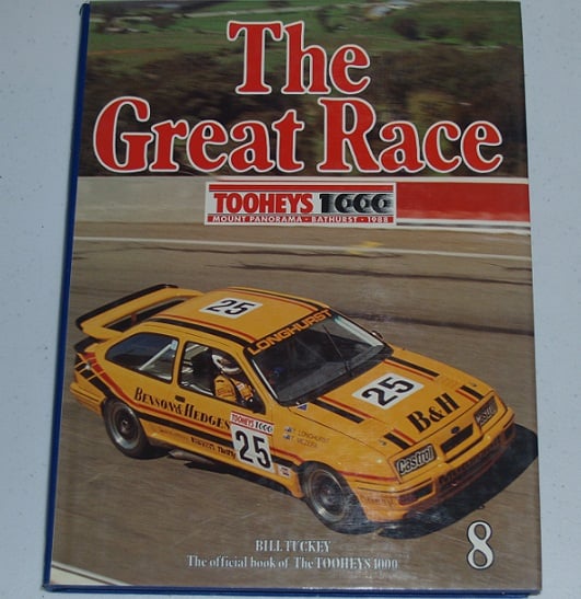 Image of BATHURST GREAT RACE BOOK 1988. LONGHURST/MEZERA WIN IN SIERRA