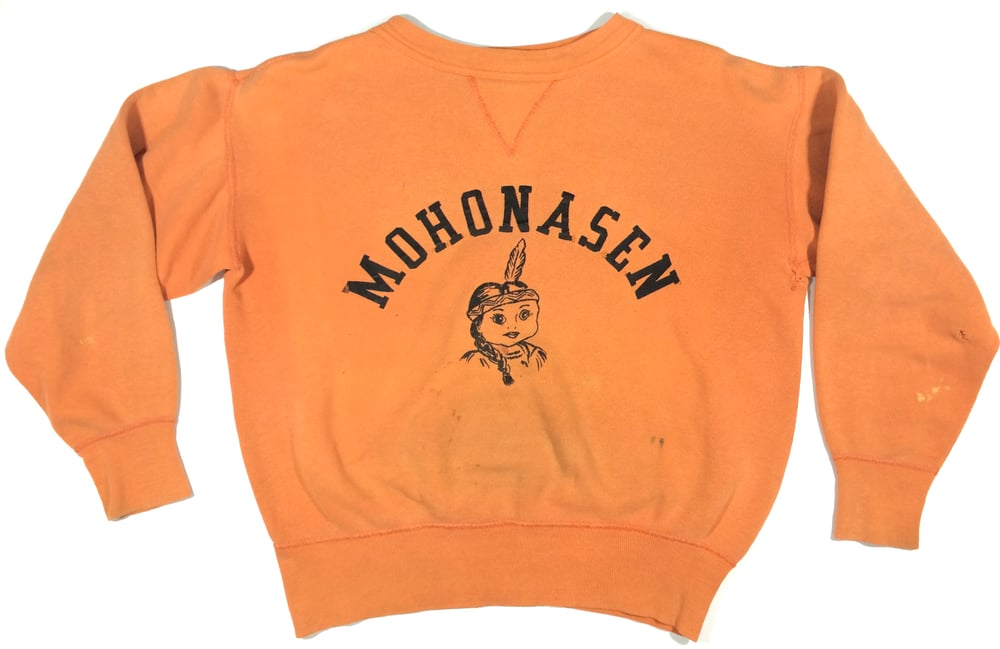 Image of mohonasen indian print single V sweatshirt