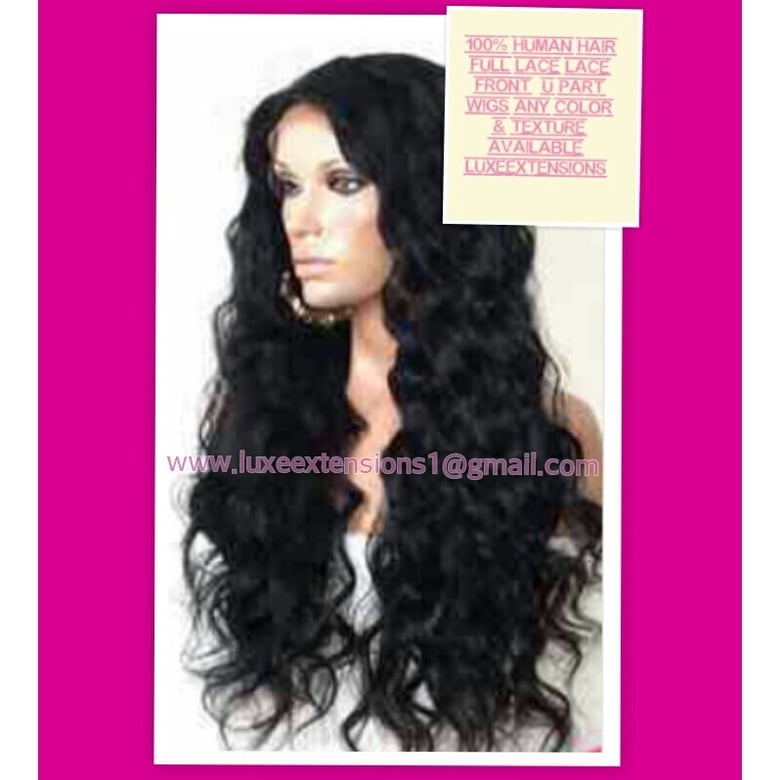 Image of CUSTOM FULL LACE & 360 LACE PERUCA WIGS