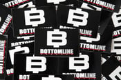 Image of Bottomline Records Logo Stickers (5 pack)