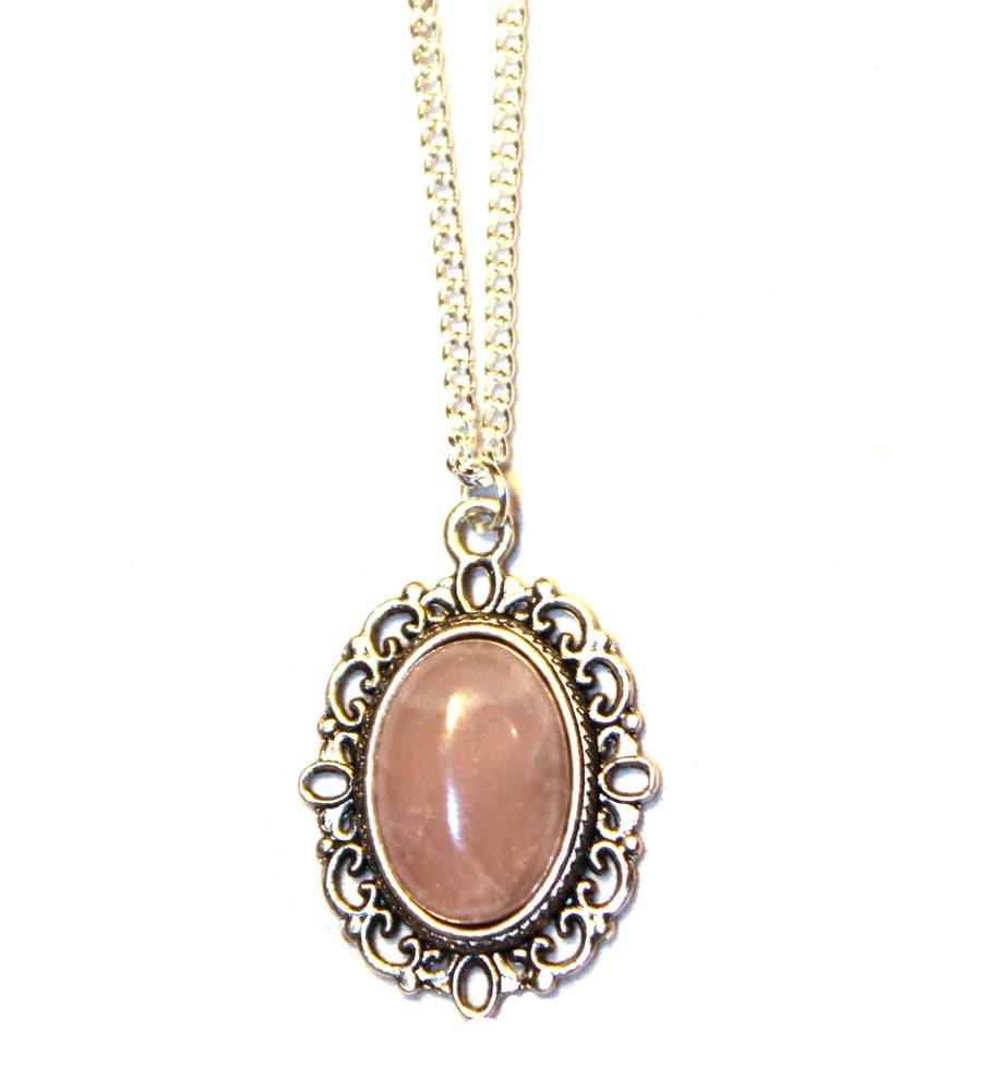 Image of Rose Quartz Necklace