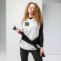 Recycled unisex basketball jersey